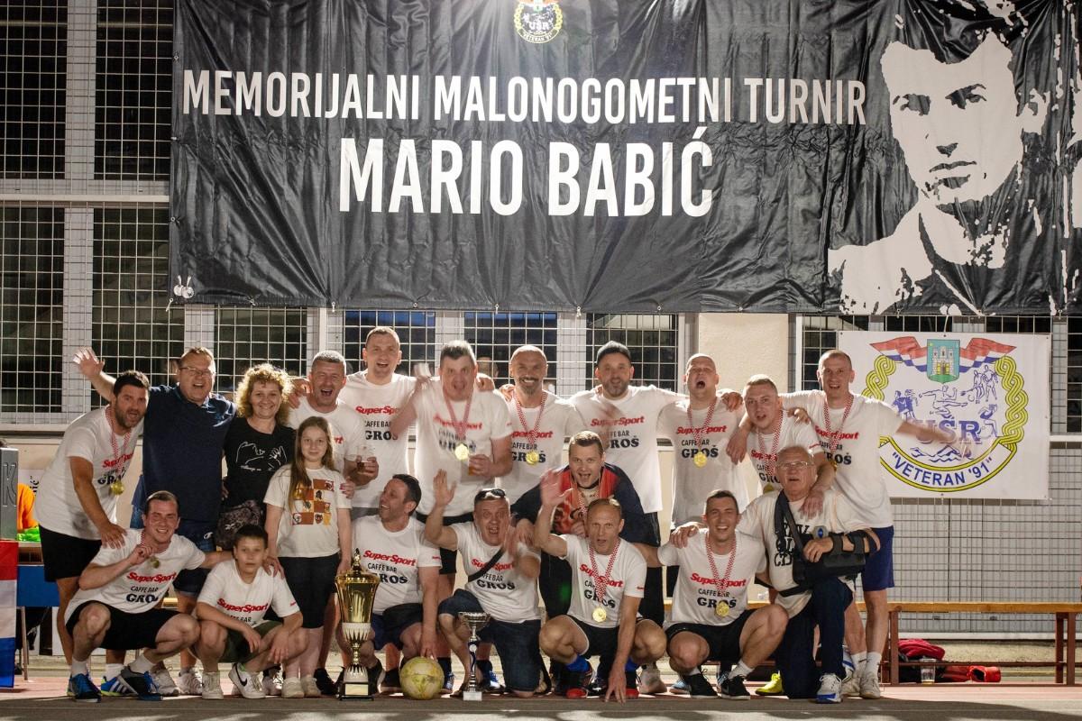 CB GROS pobjednici veteranskog turnira 2023